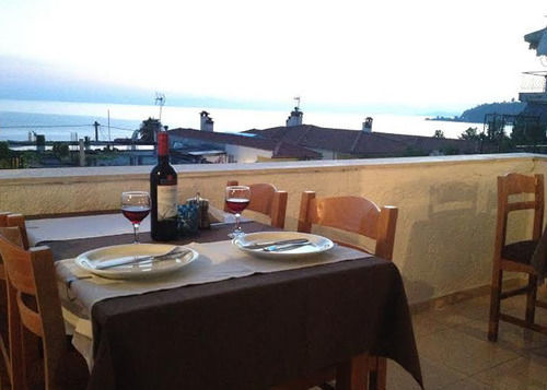 Coralli Holidays Loutra  Esterno foto